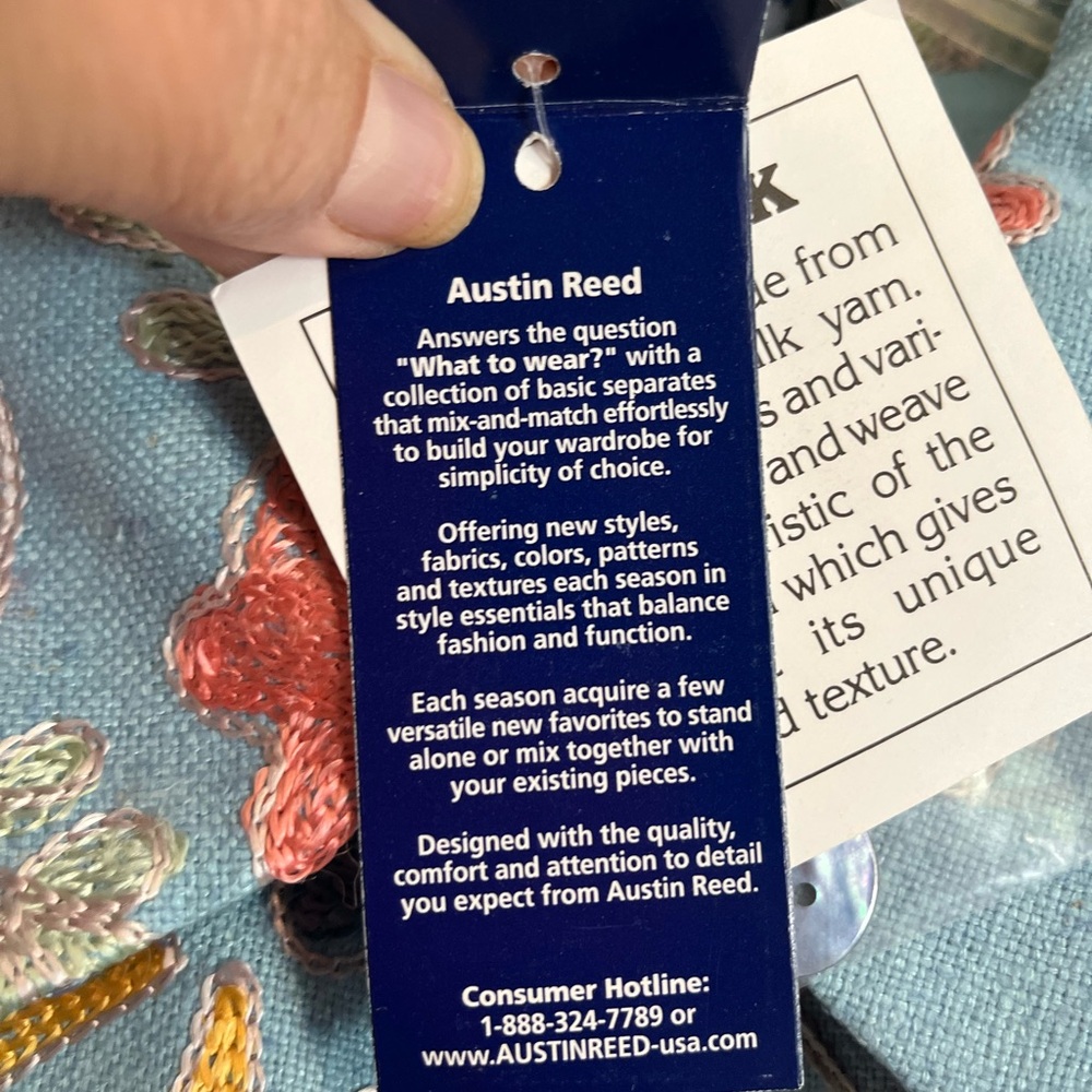 NWT Austin Reed Silk Jacket - Picture 10 of 16